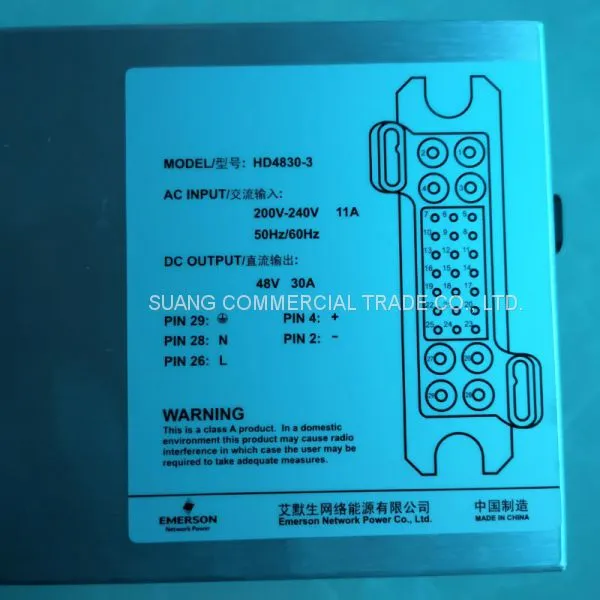 Factory Price Emerson HD4830-3 Module for Telecom Power Supply photo-5