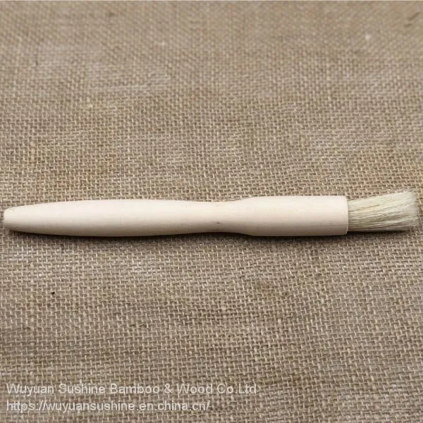 Wooden Kitchen and BBQ Sauce Brushes, Made of Chinese Cherry and Pig Hair photo-2