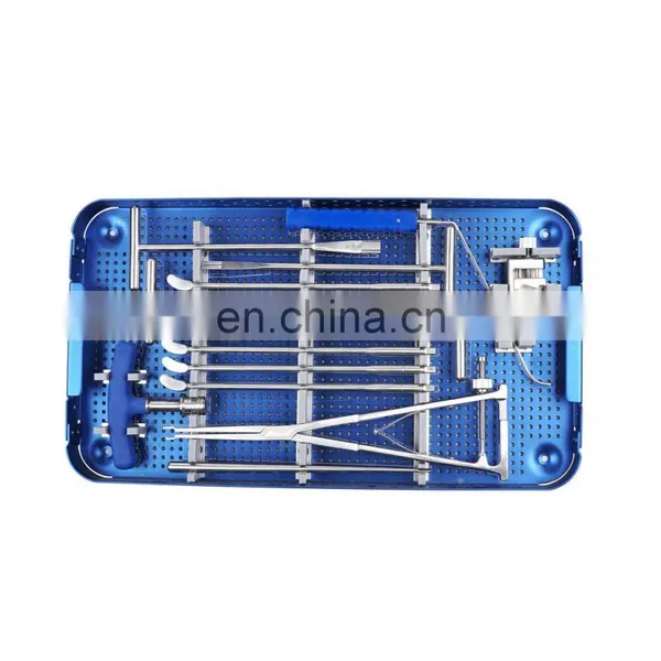 Factory Price Orthopedic Surgical Instruments TLIF PEEK Cage Instrument Set Spinal Cervical Spine TLIF Implant Box photo-2