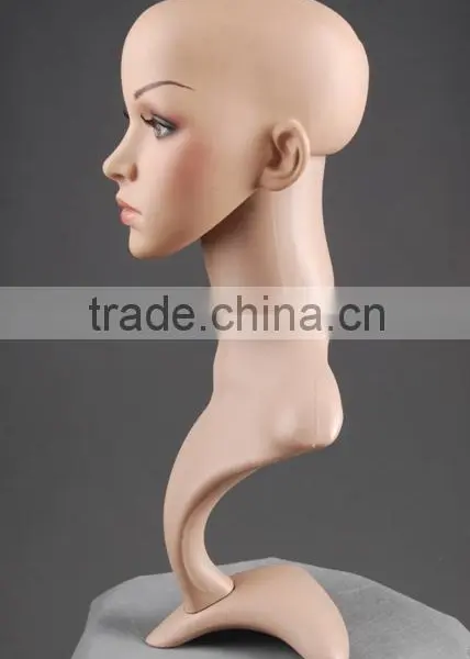 Plastic Head Model Female Realistic Head Cheap Model H1053 photo-6