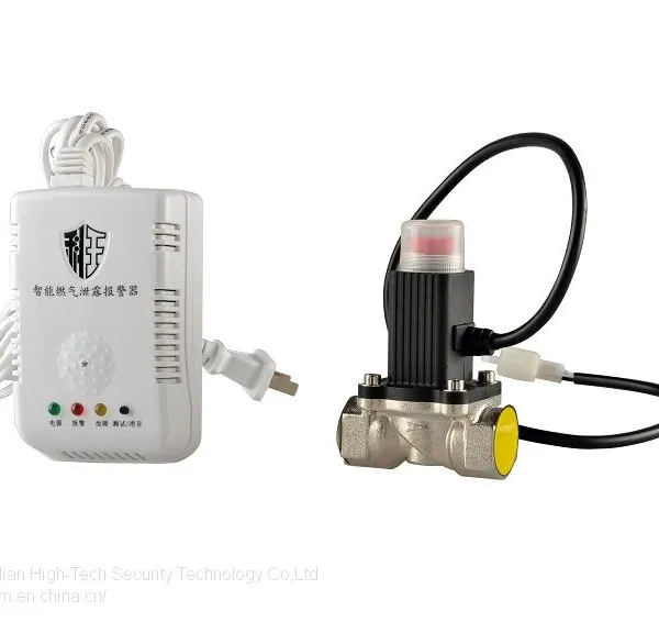 2022 China Hot-selling Home Natural $ LPG Gas Leakage Detector With Solenoid Valve photo-2