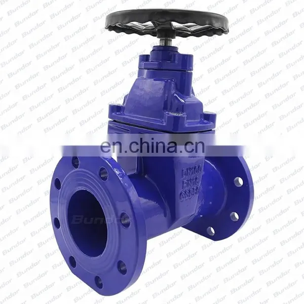 Bundor DN50-1200 GGG50 Resilient Seat 12 Inch Sluice 200mm Gate Valve Price Dierct Buried Gate Valve photo-3