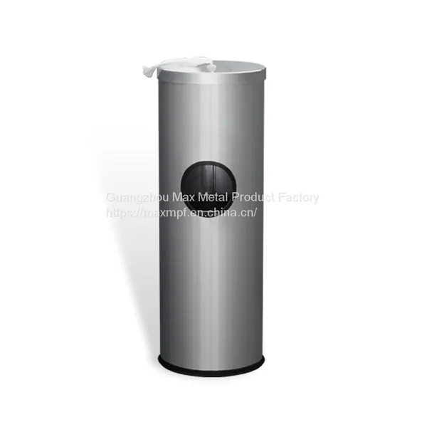 Stainless Steel Floor Standing Wet Wipe Dispenser photo-2