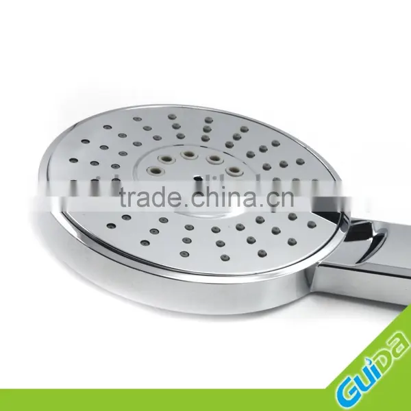 G1/2" Male Thread Adjustable Water Saving Hand Shower/shower Head Chrome photo-3