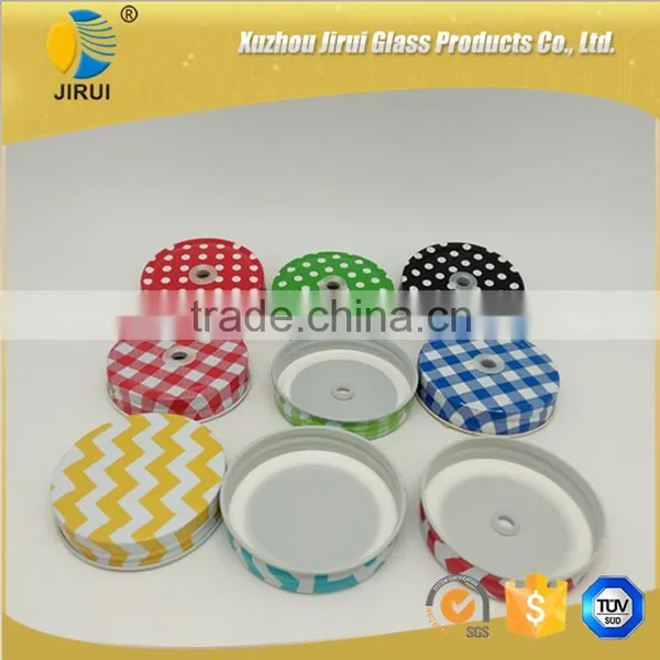 70mm Colorful Metal Lids for Mason Jar photo-2