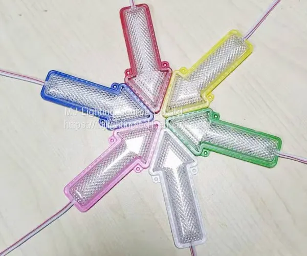 New Design Popular LED Arrow Module 3.5W 2835 Modules 18led Red Green Blue Yellow White Pink RGB photo-3