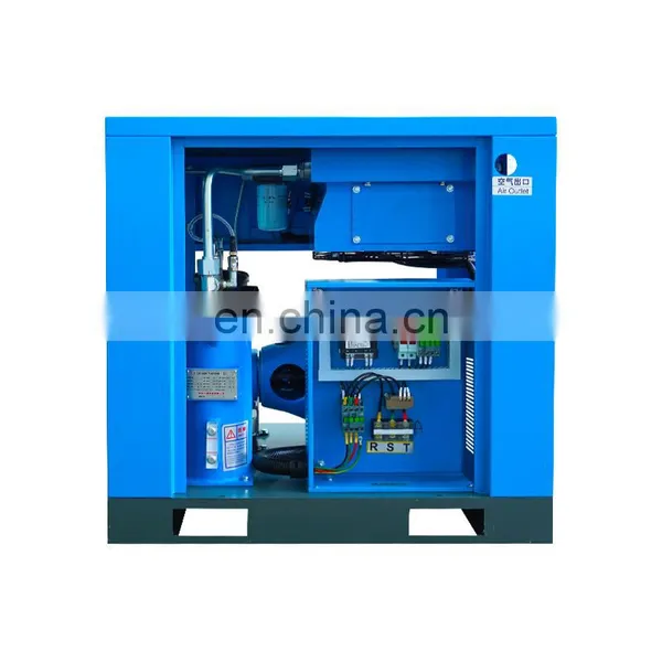 220v 240v 380v 415v 440v Air Compressor 7.5kw to 75 kw Screw Type Air Compressor for Colour Sorter Machines photo-5