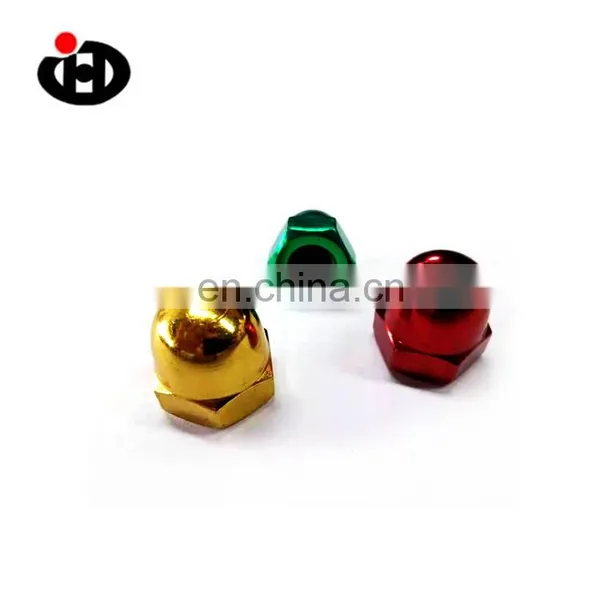 JINGHONG Titanium Acorn Nuts Polychromatic photo-4