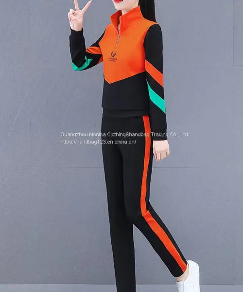 Spring And Autumn 2022 New Women's Fashion Casual Slimming Western-Style Age-Reducing Temperament Sportswear Suit Women photo-2