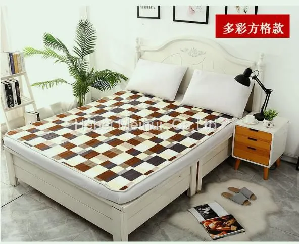 220V China 5 Heated Settings Bed Warmer Hot Portable Thermostat Single Dual Heating Electric Blanket Heated Throw photo-2