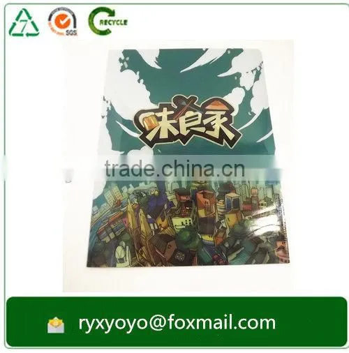 a4 Cusomized pp Plastic Two Pocket File Folder photo-2