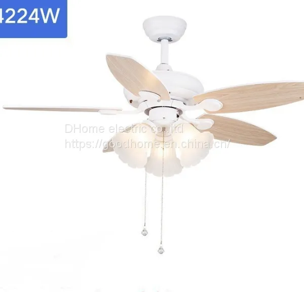 Variable Frequency+rope Dimming Ceiling Fan Ceiling Light（Wechat:13510231336）