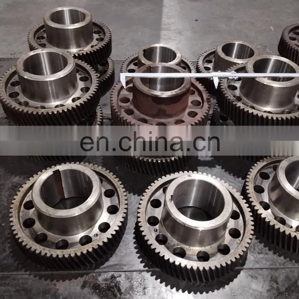 Quality Assurance Module 1.5 to 50 Customized Gear Teeth Drilling Machine/ Oil Machinery/ Reducer/Pile-Driver Tower Gear Ring photo-3