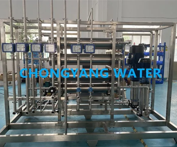 PACKAGED REVERSE OSMOSIS + ELECTRODEIONIZATION FOR PURIFIED WATER