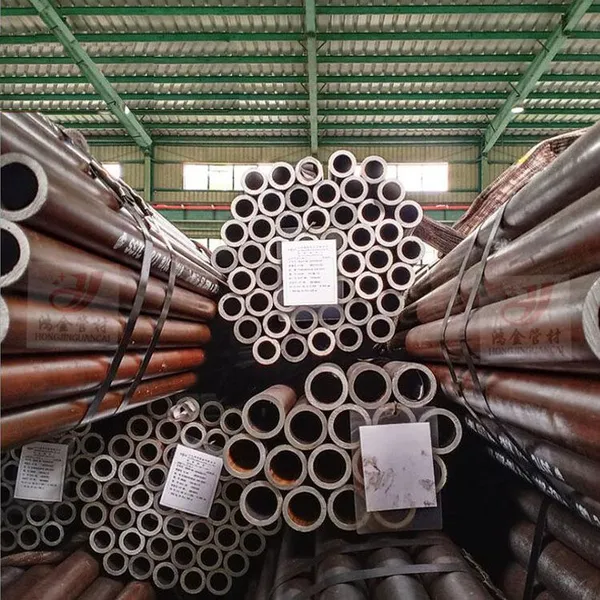 ASTM A210C Seamless Steel Tube SA210C High Pressure Boiler Tube Hot Rolling Process