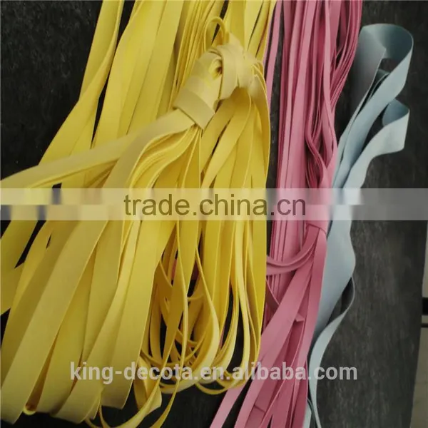 Good Elaticity Friendly Elastic Colorful Rubber Tape for Swimwear photo-4