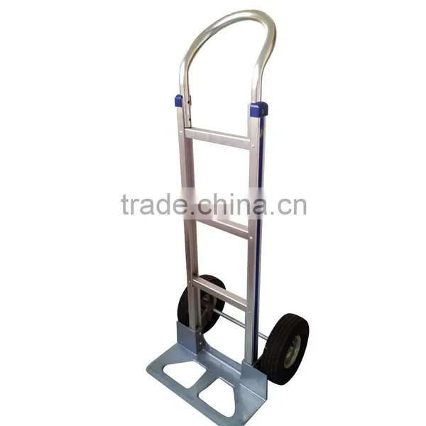Durable 150kgs Capacity Aluminium Sack Truck Hand Trolley