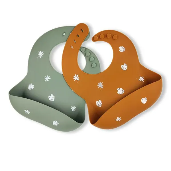 Factory Wholesale Custom Silicone Baby Bibs – Printed Logo, Bulk Order, OEM/ODM Service