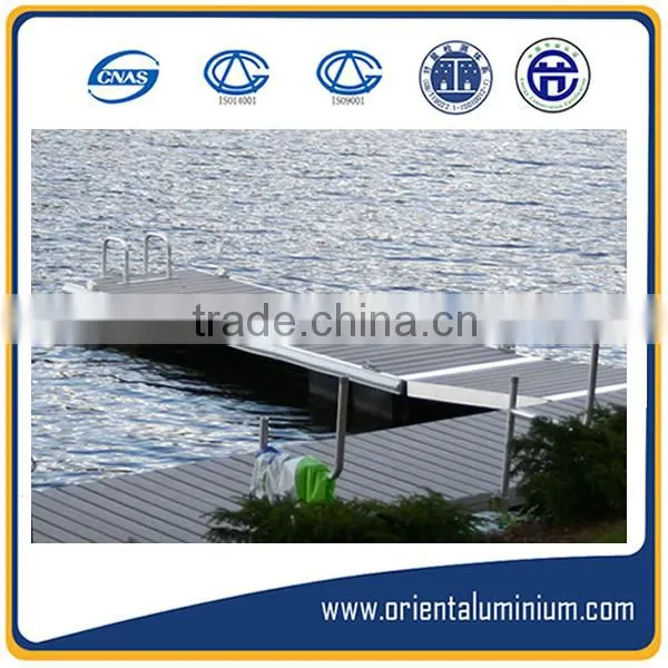 Hot selling aluminum pontoons for pontoon boat