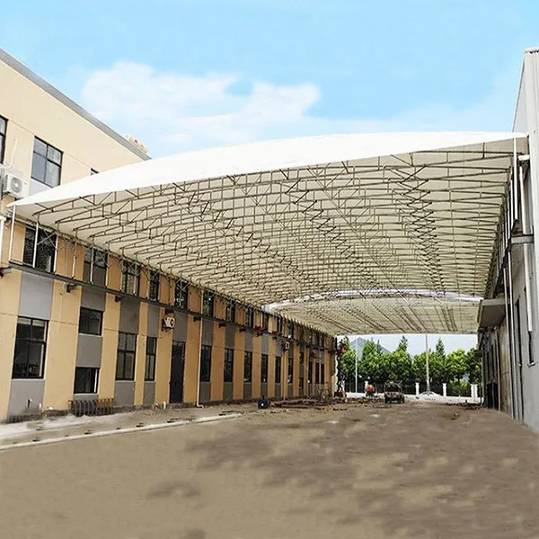 Electric Intelligent Retractable Canopy - Electric Remote Control Awning for Factory Passages, Simple and Convenient photo-2
