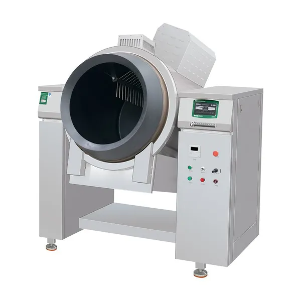 Fully Automatic Rotating Wok for Large-Scale Food Production Lines photo-3