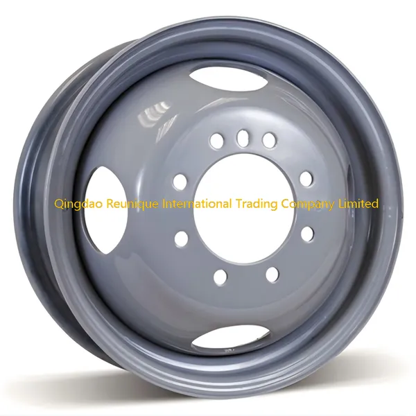 16x6 Dual Wheel Steel Trailer Wheel 8 on 6.5 Dual Wheel photo-3