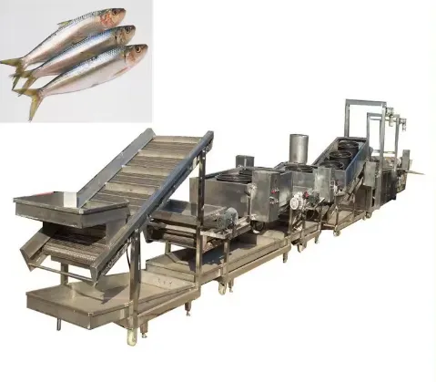 Small Scale Sardine Fish Canning Plant