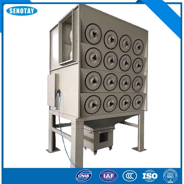 High Efficiency Cartridge Dust Collector Industrial Pulse Jet Filter Dust Removal Equipment photo-4
