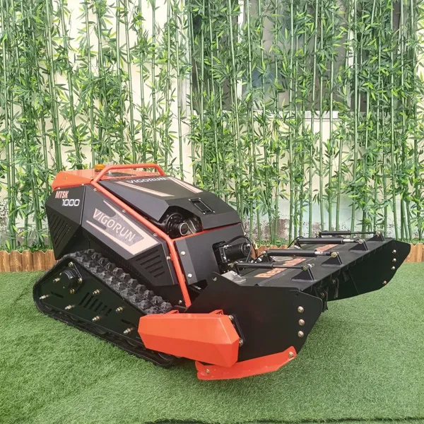 For CE EPA Euro 5 Gasoline Engine Industrial 4 Cylinder 1500W Robot Rechargeable Battery Remotely Controlled Tool photo-2