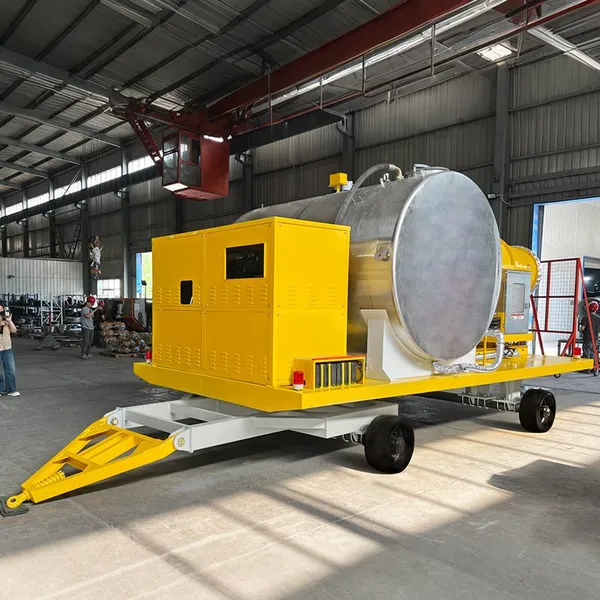 ZT-80 Anti Smog Gun Mobile Fog Cannon With 8T Water Tank for Material Yard Dust Control and Cooling photo-4