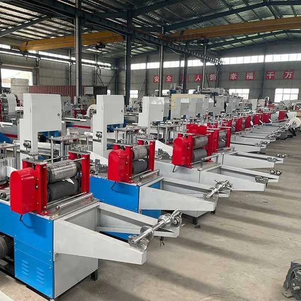 Automatic Soft Two Colours Table Tissue Paper Machine Napkin Paper Making Machine Price photo-4