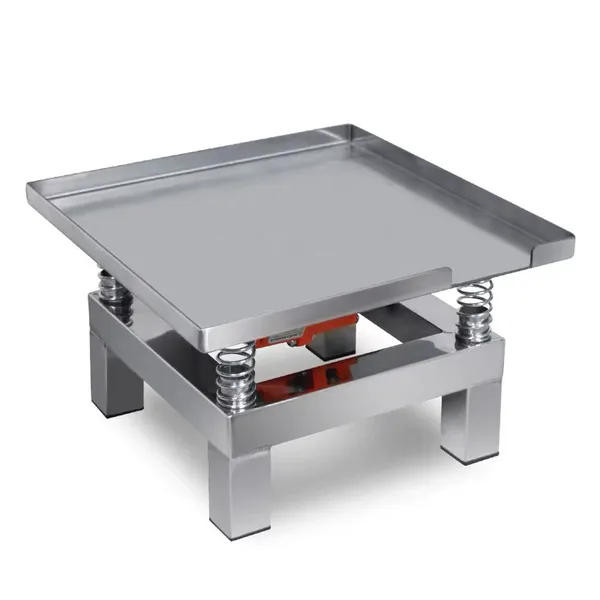 35*35cm Small Stainless Steel Vibration Platform for Lab Test Cube Specimen Compaction