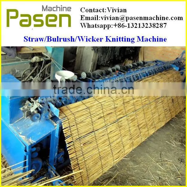 bamboo curtain weaving knitting machine / bamboo weaving machine