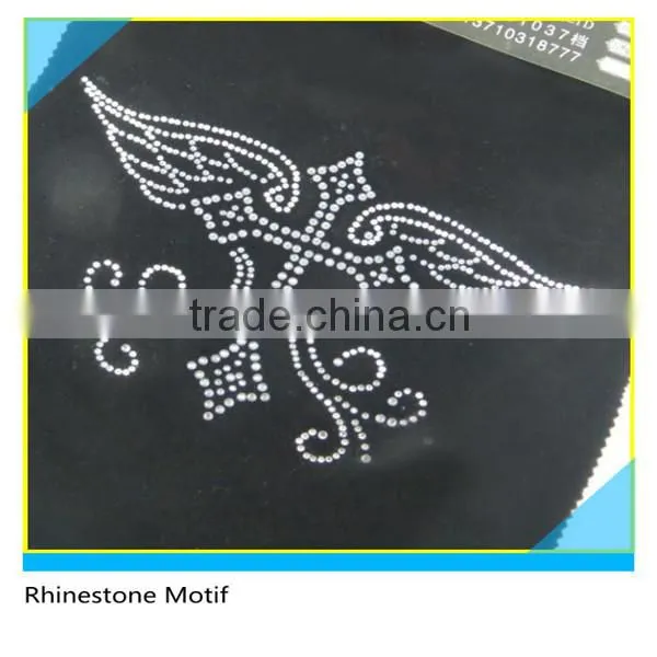 Hot Fix Rhinestone Transfer Customize Size Glass Crystal Kid Design For Bags photo-5