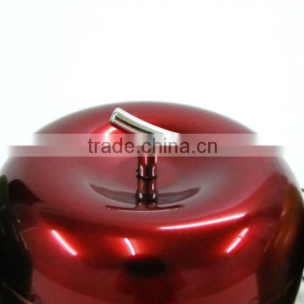 Painted Apple Shape Stainless Steel Spice Jar photo-2