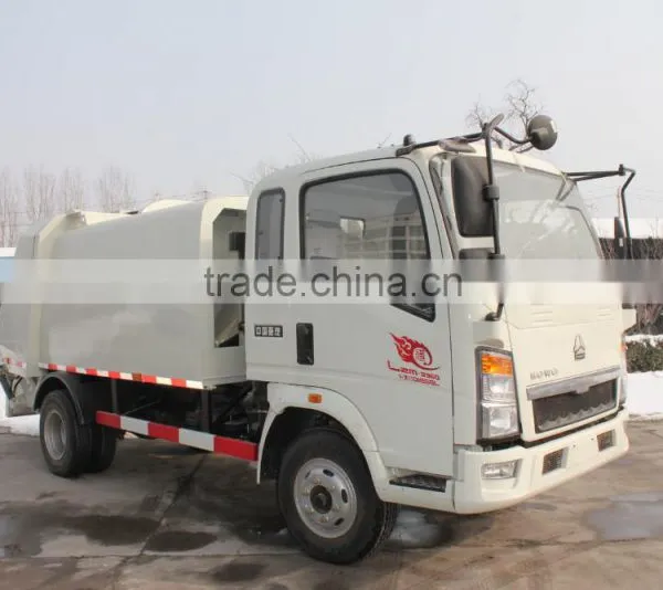 Howo 14 CBM Compressed Garbage Compactor Truck photo-3