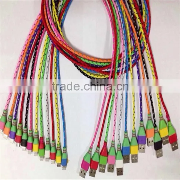 2016 Hot Selling High Quality Braided Charging Usb Cable Chinese Manufacture Directly Supply Usb Cable photo-5