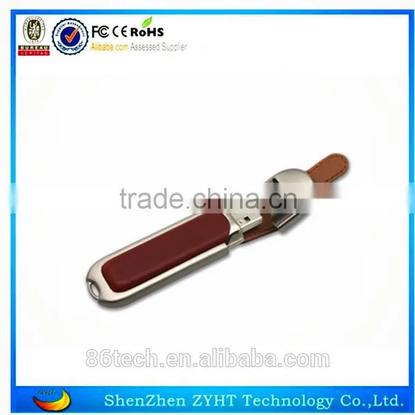 Usb Disk Leather Memory Stick 512MB 1GB photo-5