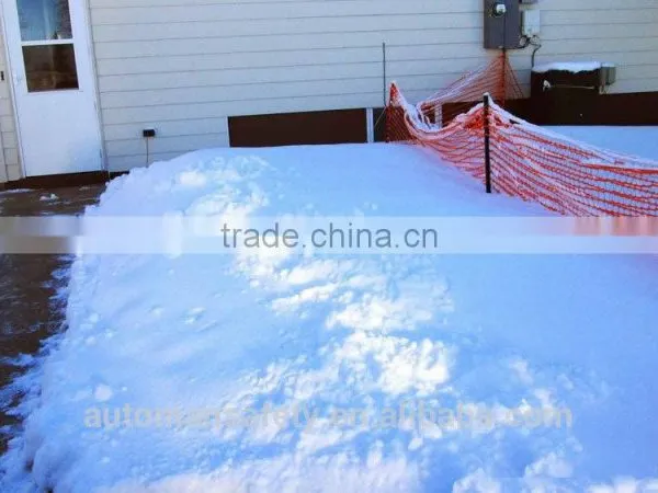 Plastic Reflective Orange Safety Snow Fence photo-3