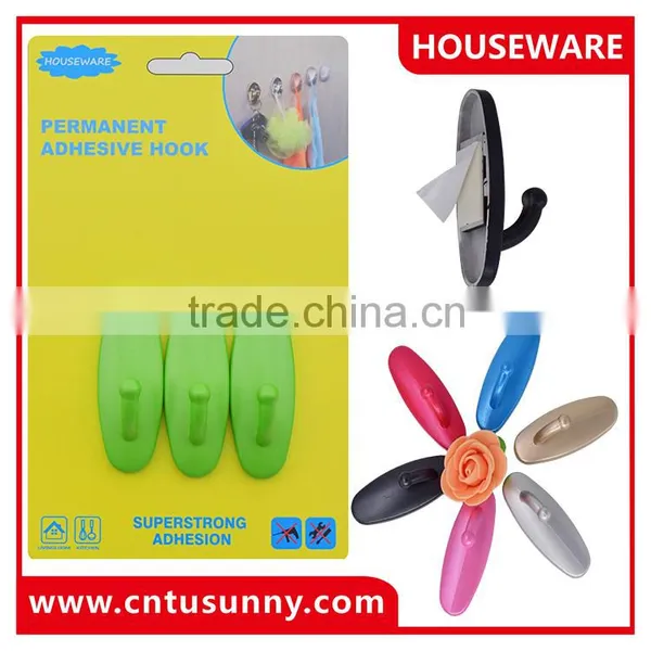 2016 Hot New Product Plastic Adhesive Wall Hook photo-2