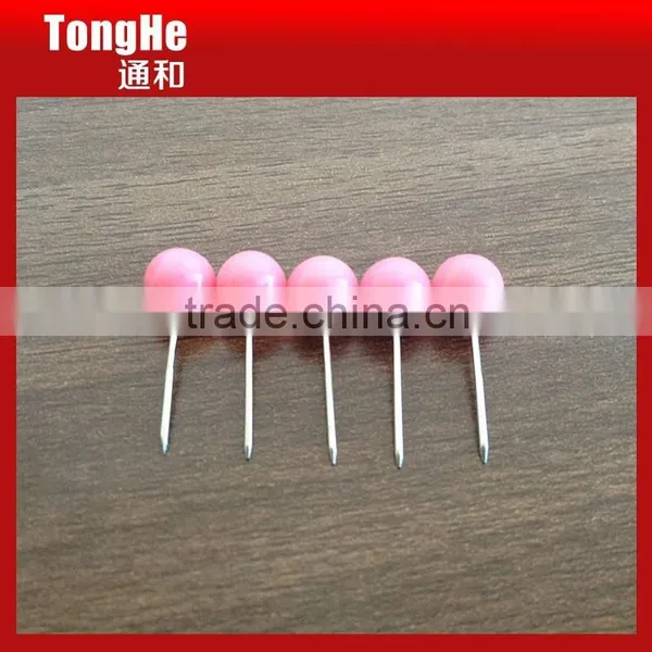 Cute Pink 6mm Ball Head Map Tacks photo-2