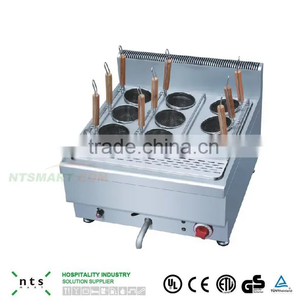 Fast Food Hotel Restaurant Counter Top Design 9 Basket Electric Noodle Cooker photo-3