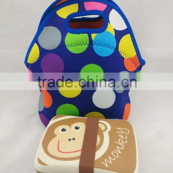 Bamboo Fiber Biodegradable and Eco BPA Free Children Kids Lunch Box photo-3
