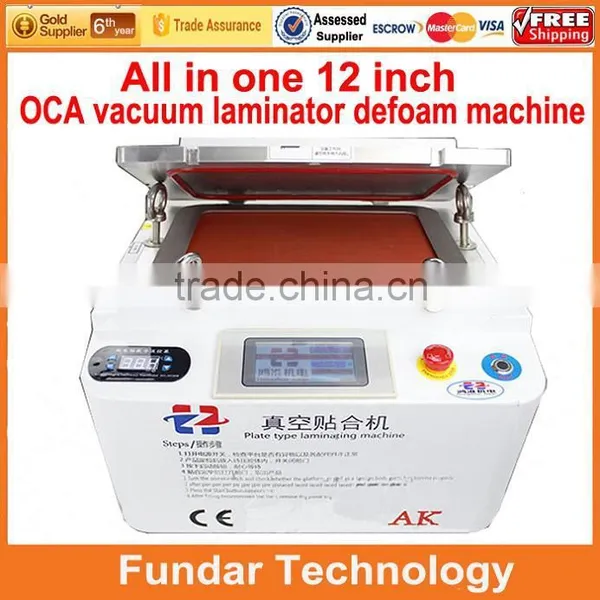 2 in 1 LCD Refurbish Machine Vacuum Glass Laminating Machine And Bubble Remover Machine