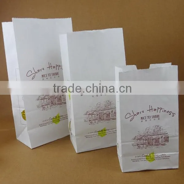 Hot Selling Custom Printed Paper Bread Bags Cheap Price Printing Paper Bag photo-3