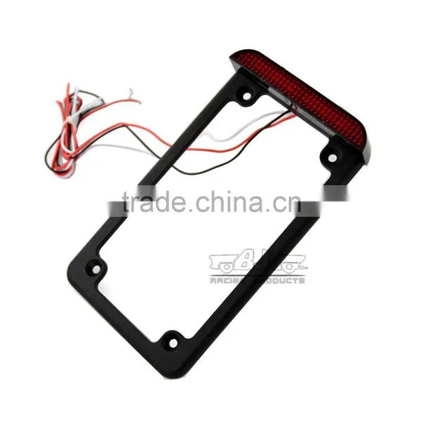 BJ-LPL294-002 Customized Motorbike License Frames Motorcycle License Plate LED for Harley photo-3