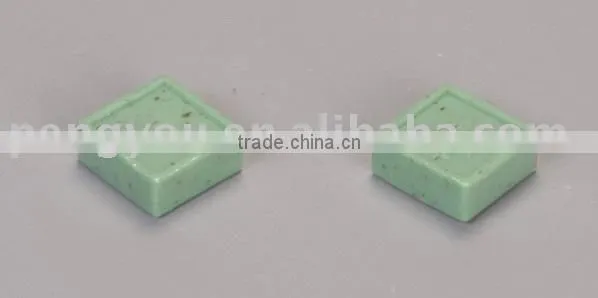 Green laundry bar soap with lemon perfume hotel soap