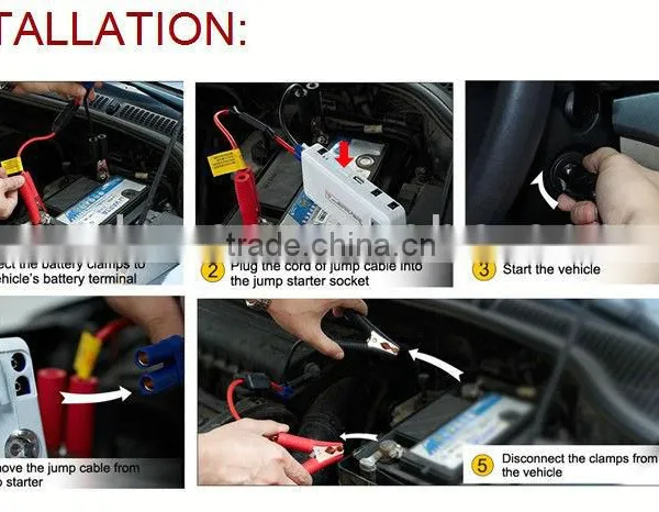 Auto Supplies 12V Portable Multi-function Car Emergency Battery photo-5
