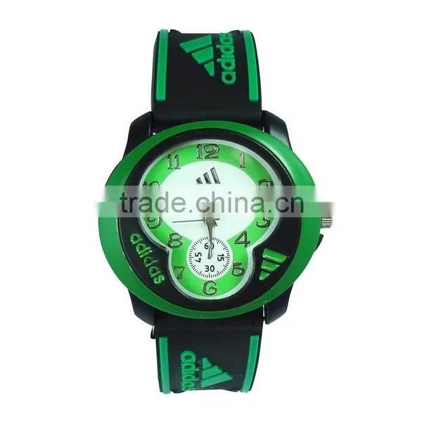 Multi Color Kids Silicone Rubber Band Watch OEM Children's Quartz Watch photo-6
