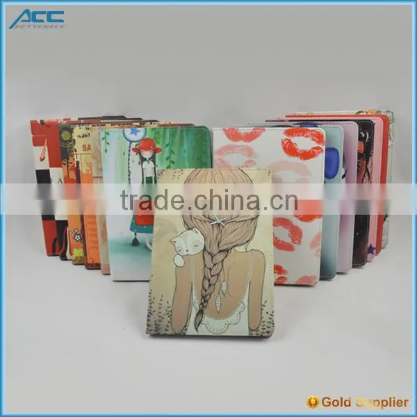 For IPad 6, Customized PU Flip Tablet Case With Printing Color for IPad 6 photo-3